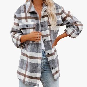 Women’s flannel shacket